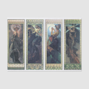 The Moon and the Stars by Alphone Mucha Tissue Pap Paper