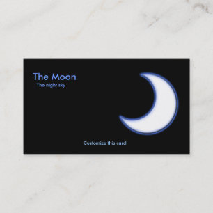 The Moon Business Card