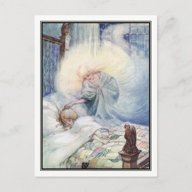 The Moon by Anne Anderson Postcard (Front)