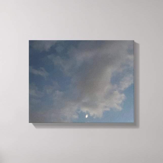 The Moon Canvas Print (Front)