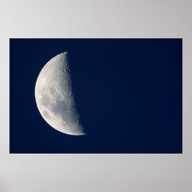 The Moon From Howick, Kwazulu-Natal Poster (Front)