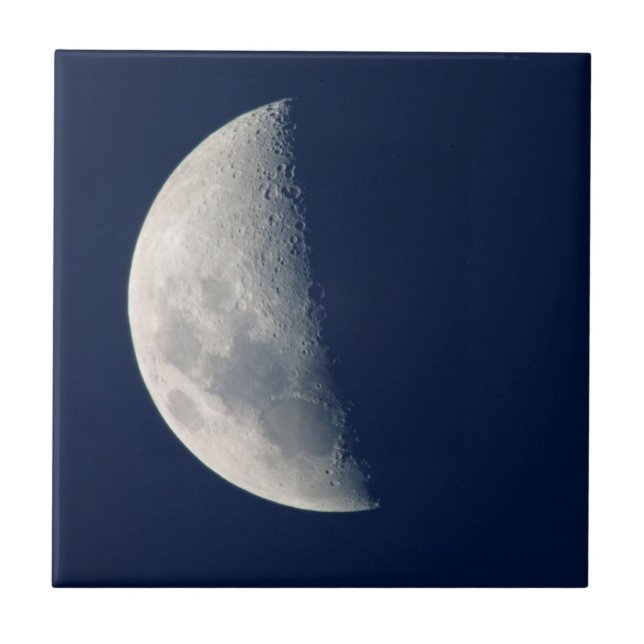 The Moon From Howick, Kwazulu-Natal Tile (Front)