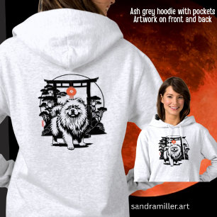 THE MOON GATE Chow front/back Hoodie