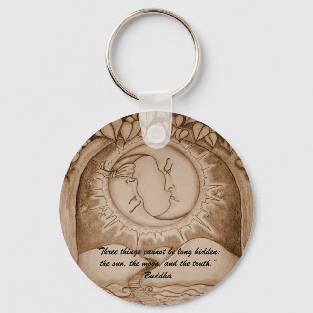 The Moon Key Ring (Front)
