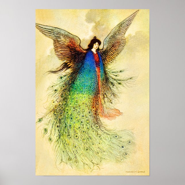 The Moon Maiden Japanese Fairy Poster (Front)