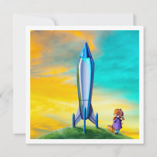 The Moon Mission - Mini Print