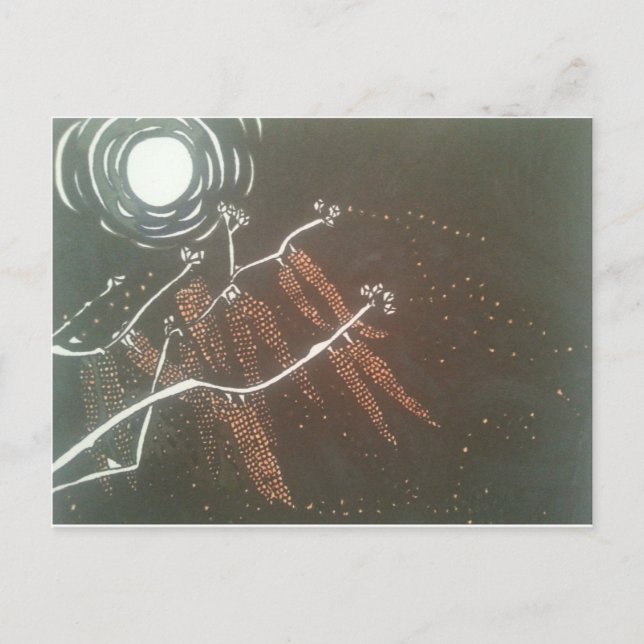 The Moon Postcard (Front)