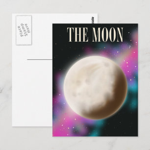 The Moon Postcard