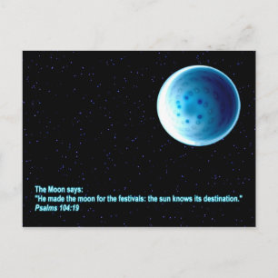 The Moon Postcard