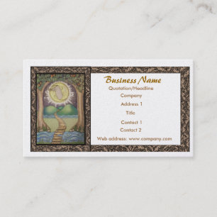 The Moon Tarot Business Card