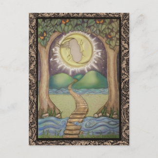 The Moon Tarot Card