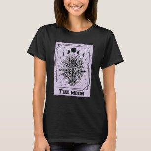 The Moon Tarot Card Mystical Cards Occult T-Shirt