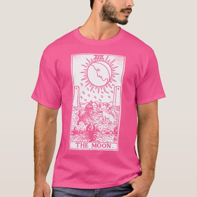 The Moon Tarot Card T-Shirt (Front)