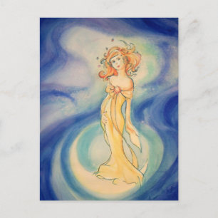 The Moon Under Her Feet Postcard