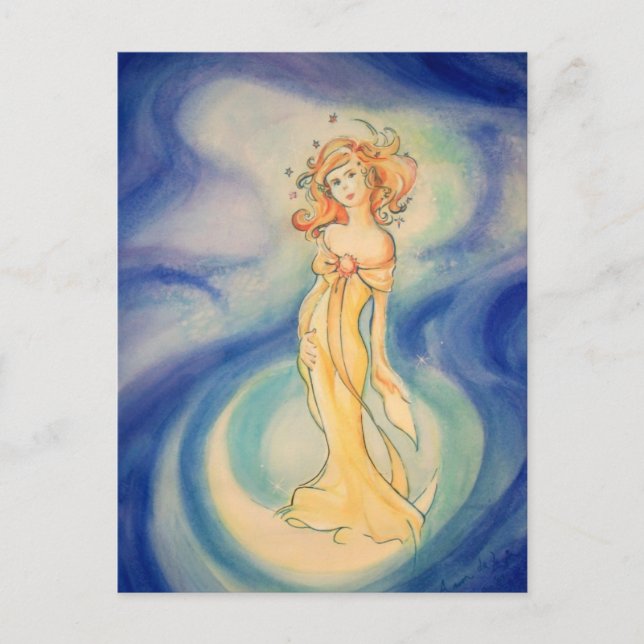 The Moon Under Her Feet Postcard (Front)