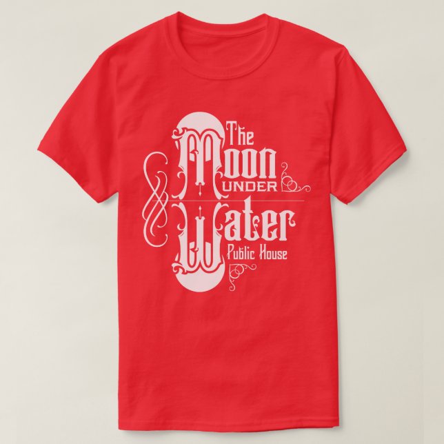 The Moon Under Water 1 T-Shirt (Design Front)