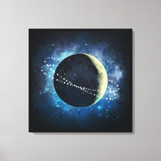 The Moon - Wrapped Canvas (Front)