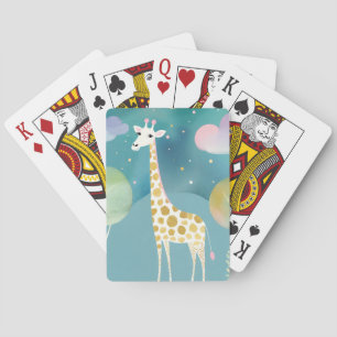 The Moonlit Long-Neck Playing Cards