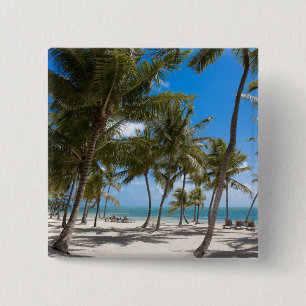 The Moorings Resort, Marathon, Key West, 2 15 Cm Square Badge