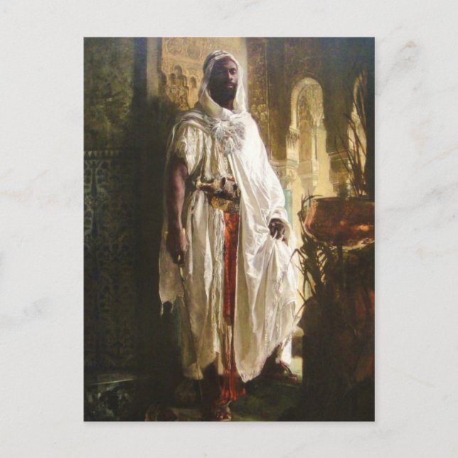 The Moorish Chief Postcard (Front)
