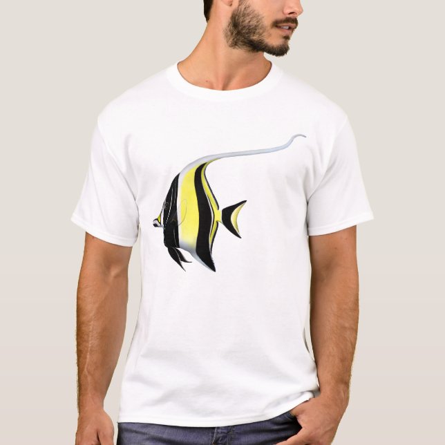 The Moorish Idol Fish T-Shirt (Front)