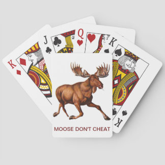 THE MOOSE IS LOOSE PLAYING CARDS