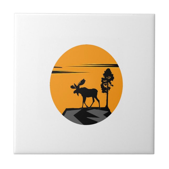 THE MOOSE TRAIL TILE (Front)