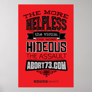 The More Helpless... Poster (Abort73.com)