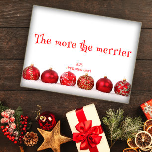 The more the merrier happy new year poster