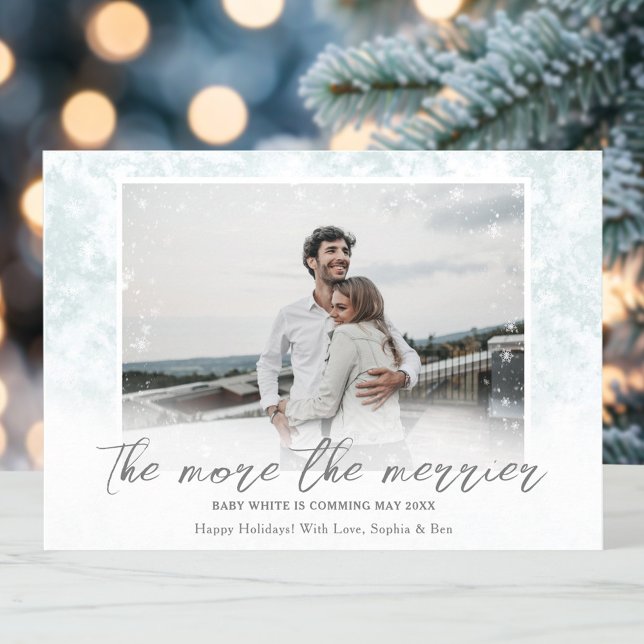 The more the merrier Pregnancy Announcement  (The more the merrier Pregnancy Announcement)