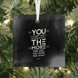 The more you use the more you have glass tree decoration