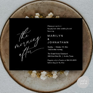 The Morning After, Happily Ever After Brunch Invitation