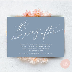 The Morning After, Happily Ever After Brunch Invitation