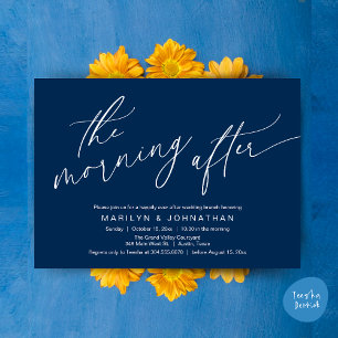 The Morning After, Happily Ever After Brunch Invitation