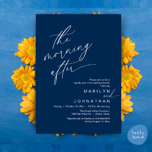 The Morning After, Happily Ever After Brunch Invitation