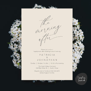 The Morning After, Happily Ever After Brunch Invitation