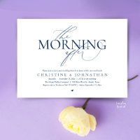 The Morning After, Post Wedding Brunch Elopement