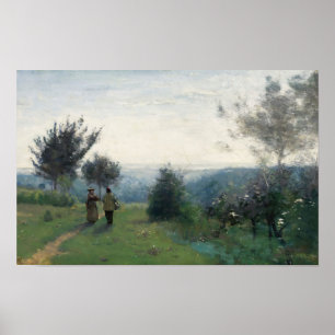 The Morning Meeting on the heights of Sèvres Poster