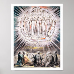 The Morning of Christ's Nativity - William Blake Poster