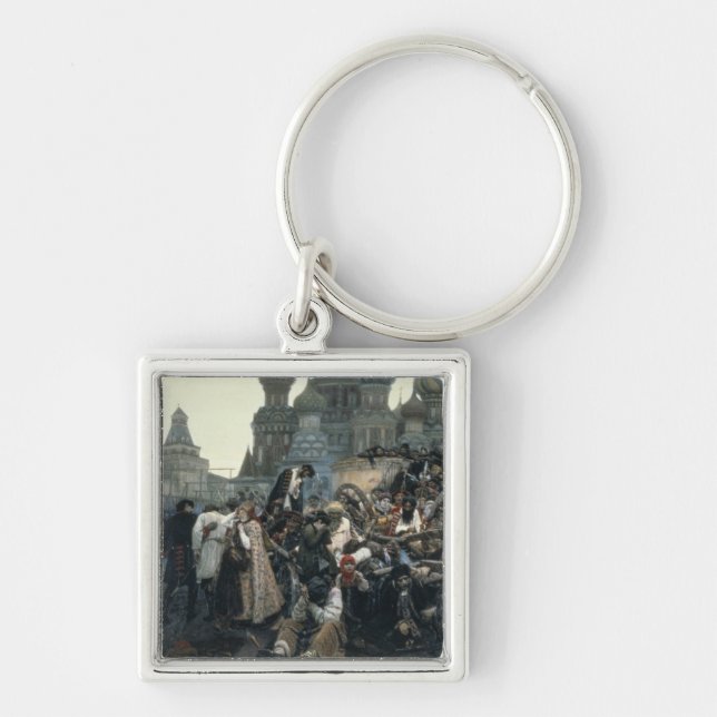 The Morning of the Execution of the Streltsy Key Ring (Front)