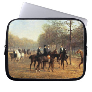 The Morning Ride, Rotten Row, Hyde Park, 1894 (oil Laptop Sleeve