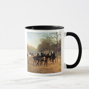 The Morning Ride, Rotten Row, Hyde Park, 1894 (oil Mug