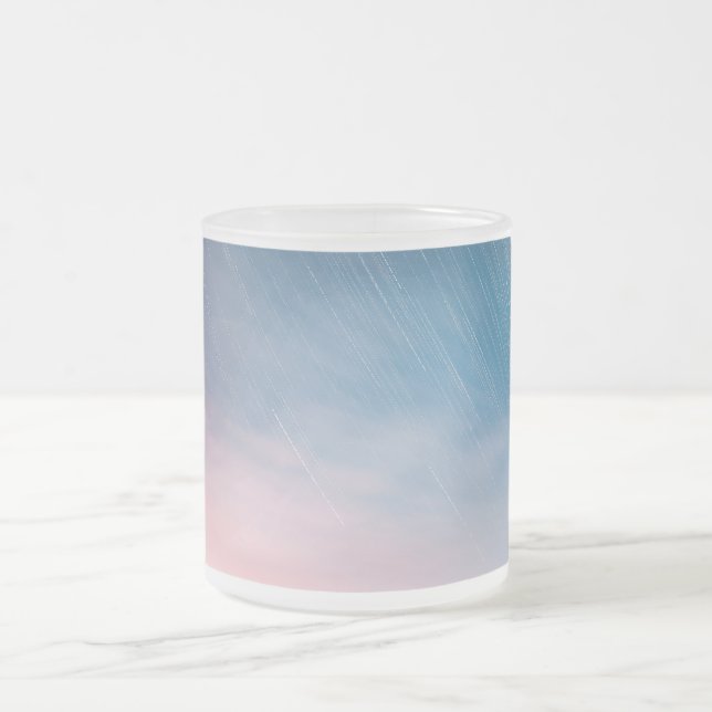 The Morning Sky and Meteor Frost Mug (Center)