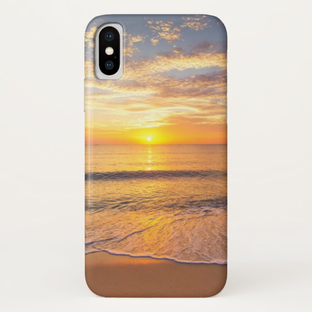 The Morning Sun at Seaside Case-Mate iPhone Case (Back)