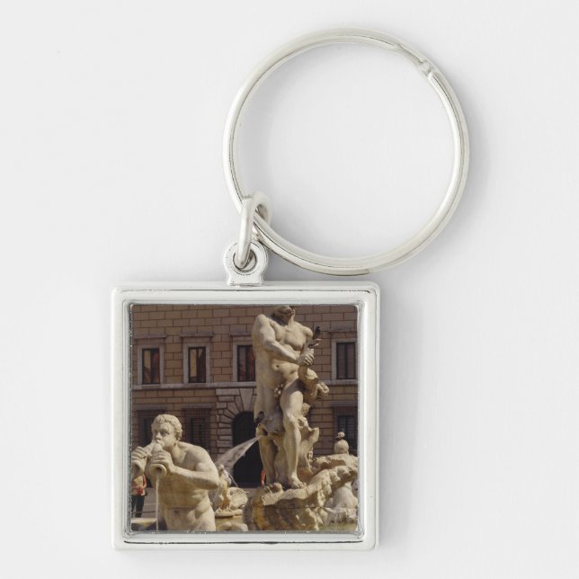 The Moro Fountain Key Ring (Front)