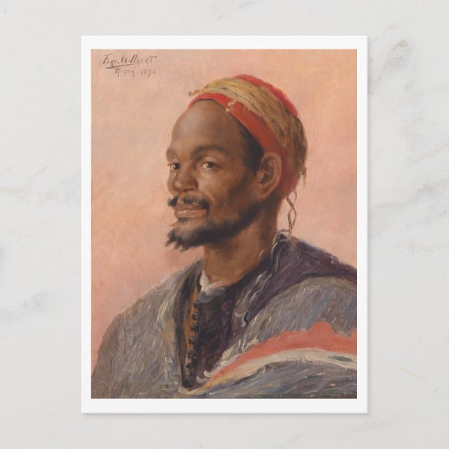 The Moroccan by Ferdinand Willaert Postcard (Front)