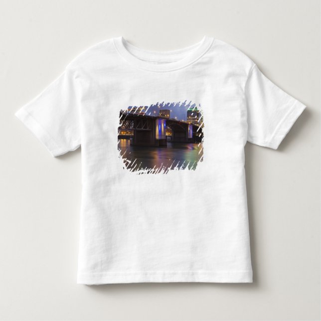 The Morrison bridge over the Willamette river Toddler T-Shirt (Front)