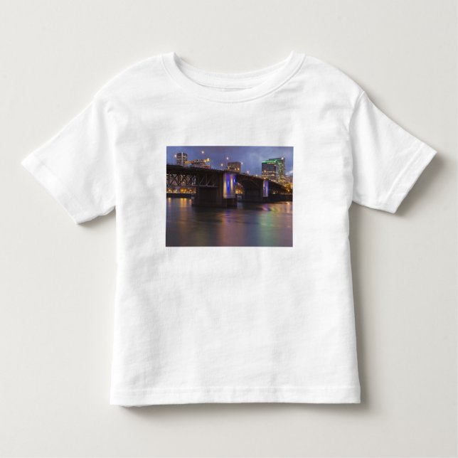 The Morrison bridge over the Willamette river Toddler T-Shirt (Front)