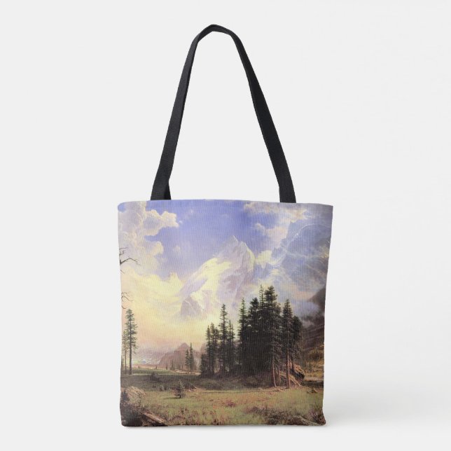 The Morteratsch Glacier, Pontresina, Switzerland Tote Bag (Back)
