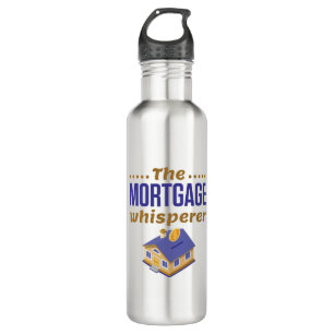 The Mortgage Whisperer Banker Loan Officer 710 Ml Water Bottle